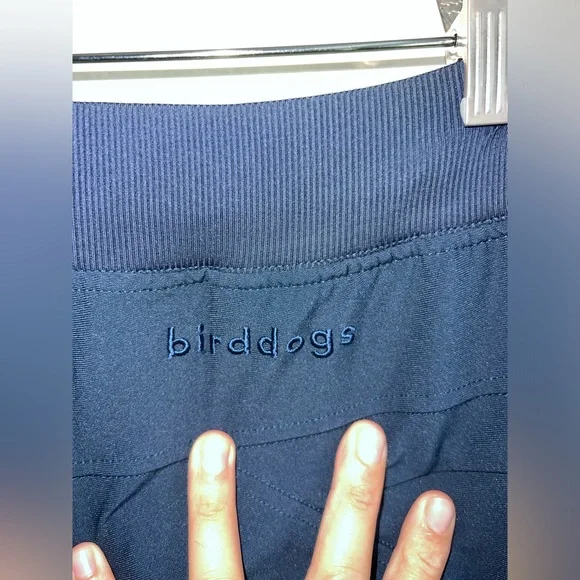 Birddogs women Joggers Size S Navy Drawstring Pockets Boom - Picture 6 of 7